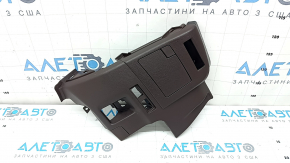 Driver's knee pad for Lexus ES 19-22, brown, under projection, worn