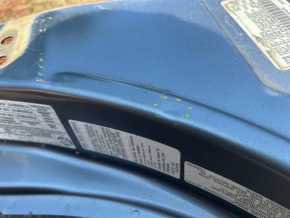 The central left body pillar of the Mitsubishi Outlander Sport ASX 10-25 is sawn off and dented