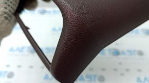 Rear center console trim Lexus ES 19-22 brown, without deflector, scratches