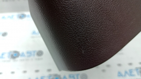 Rear center console trim Lexus ES 19-22 brown, without deflector, scratches