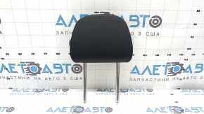 Headrest 2nd row left BMW X1 F48 16-22 black leather, black stitching