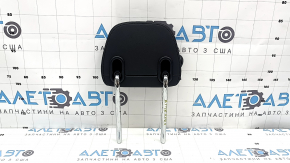 Headrest 2nd row central BMW X1 F48 16-22 black leather, black stitching