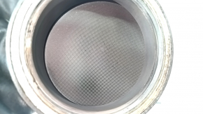 The exhaust pipe with the catalytic converter BMW X2 F39 18-23 B46 has a cracked flange