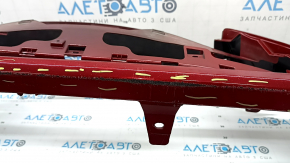 Bare front bumper Lexus ES 19-26 for parking sensors, red, scratches, crack in mount