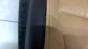Driver's seat Lexus ES 19-22 with airbag, electric, heated, ventilated, memory, leather brown with light brown, dented, scratches, needs cleaning