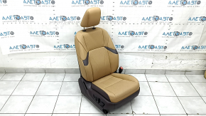 Passenger seat Lexus ES 19-22 with airbag, electric, heated, ventilated, leather brown with light brown