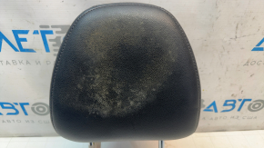Front left headrest Nissan Rogue 17-20, black leather, dry cleanable
