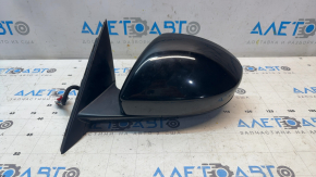 Left side mirror assembly Land Rover Range Rover Velar 18-26 18 pins, turn signal, heated, auto-dimming, backlight, BSM, black, auto-folding does not work