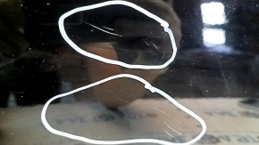 Door bare front right Tesla Model 3 18-20 black PBSB, scratches