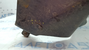 Front right fender liner BMW X2 F39 18-23, lower part is disconnected, fastening is broken, fracture