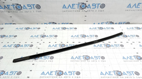 Molding door-glass central rear right BMW X1 F48 16-22 black gloss