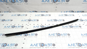 Molding door-glass central rear left BMW X1 F48 16-22 black gloss