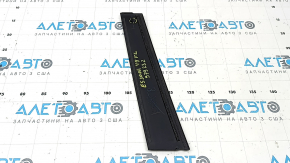 Front left side door trim Lexus ES 19-26 black gloss, scratches, broken fastener