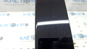 Front left side door trim Lexus ES 19-26 black gloss, scratches, broken fastener