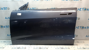 Tesla Model 3 18-20 PMNG graphite bare front left door, scratch, paint chip
