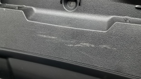 Lower trim of the trunk door BMW X1 F48 16-22 black, with plugs, scratches