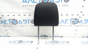 BMW X1 F48 16-22 passenger seat headrest, black leather, Sensatec