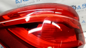 BMW X1 F48 16-19 LED outer wing light, left, scratches, cracks under the glass
