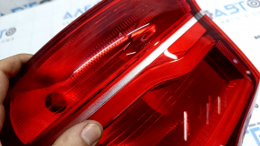 BMW X1 F48 16-19 LED outer wing light, left, scratches, cracks under the glass
