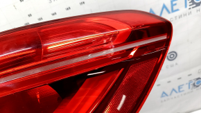 BMW X1 F48 16-19 LED outer right fender light, scratches, cracks under the glass