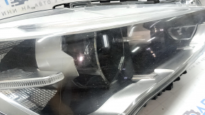 Front right headlight complete BMW X1 F48 16-19 LED, for polishing