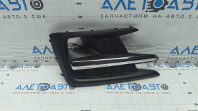 Subaru Ascent 19-26 front bumper grille, left, with chrome molding, under fog lights