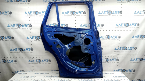 Bare rear left door BMW X1 F48 16-22 blue B45, painted 0.35