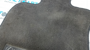 Set of interior floor mats, fabric, Lexus ES 19-26, brown, for cleaning