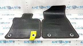 Set of interior floor mats, fabric, Lexus ES 19-26, brown, for cleaning