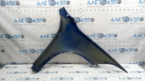 Front left wing BMW X1 F48 16-22 blue B45, painted 0.35, varnish peeled off