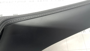 Center console trim under joystick BMW X1 F48 16-22 black leather, scratches