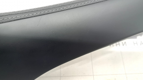 Center console trim under joystick BMW X1 F48 16-22 black leather, scratches