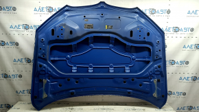 Bare hood BMW X1 F48 16-22 aluminum, blue B45, painted 0.25