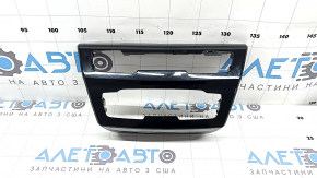 BMW X1 F48 16-22 front panel trim, glossy black, scratched