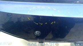 Rear bare bumper BMW X1 F48 16-22 for parking sensors, M-Sport, blue, scratches