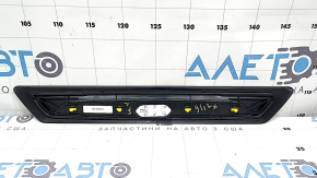 Outer front left door sill trim BMW X1 F48 16-22 black with LED backlight