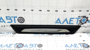 Outer front right door sill trim BMW X1 F48 16-22 black with LED backlight