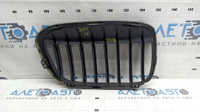 Radiator grill left BMW X1 F48 16-19 M-Sport, Shadow-Line, worn