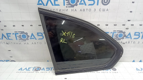 Rear left fixed glass window BMW X1 F48 16-22 gloss black, tinted