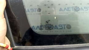 Rear left fixed glass window BMW X1 F48 16-22 gloss black, tinted