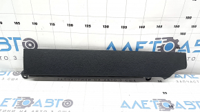 BMW X1 F48 16-22 rear lower passenger footwell dashboard trim, black, worn