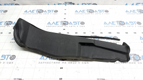 Left hood-wing seal BMW X1 F48 16-22, broken fasteners, torn seal