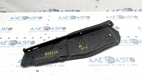 Left hood-wing seal BMW X1 F48 16-22, broken fasteners, torn seal