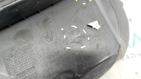 Left hood-wing seal BMW X1 F48 16-22, broken fasteners, torn seal