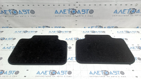 Set of floor mats for BMW X1 F48 16-19, fabric, black, Anthrazit, dry-cleanable