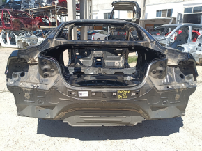 Rear panel Ford Mustang mk6 15-23 2 parts, coupe, on the body, black