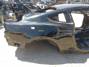Quarter wing rear right Ford Mustang mk6 15-23 coupe, on the body, black