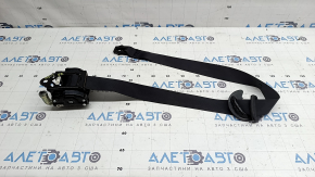 Passenger seat belt with squib for Mazda 3 19-26 black, Japan built, does not retract