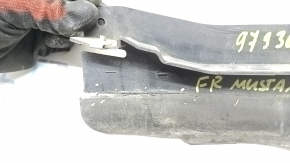 Front bumper mudguard right Ford Mustang mk6 15-23 tears