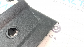 Rear center console trim BMW X1 F48 19-22 black, worn